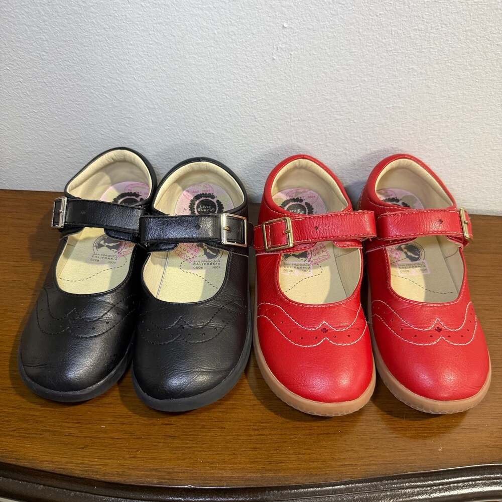 Livie & Luca Libra Mary Jane Leather Shoes Bundle 2Y